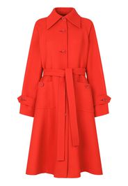 Dolce & Gabbana Trench con cintura - Rosso