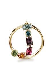 Dolce & Gabbana 18kt yellow gold Rainbow Alphabet J ring - Oro