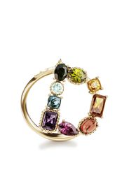 Dolce & Gabbana 18kt yellow gold Rainbow Alphabet D ring - Oro