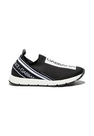 Dolce & Gabbana Kids Sneakers a calzino - Nero