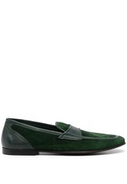Dolce & Gabbana slip-on leather loafers - Verde