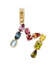 Dolce & Gabbana Pendente con pendente Rainbow Alphabet M in oro 18kt