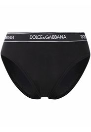 Dolce & Gabbana logo-waistband briefs - Nero