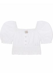 Dolce & Gabbana Kids Blusa - Bianco