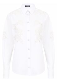 Dolce & Gabbana Camicia con inserti - Bianco