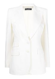 Dolce & Gabbana single-breasted blazer - Bianco