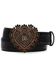 Dolce & Gabbana Devotion buckle bet - Nero