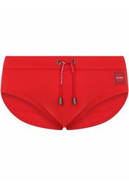 Dolce & Gabbana logo swimming briefs - Rosso