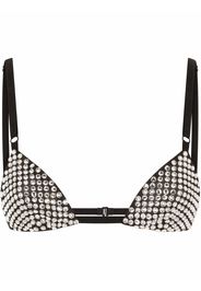 Dolce & Gabbana Bralette con decorazione - Nero