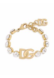 Dolce & Gabbana Bracciale con cristalli - Oro