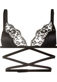 Dolce & Gabbana Reggiseno con dettaglio in pizzo - Nero