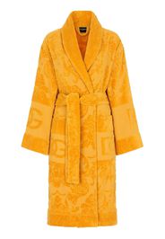 Dolce & Gabbana long sleeve bath robe - Arancione