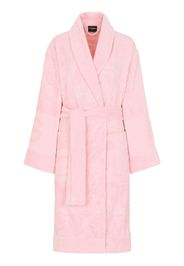 Dolce & Gabbana long sleeve bath robe - Rosa