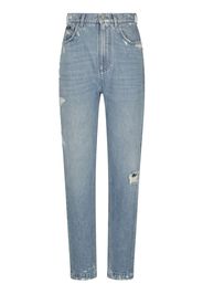 Dolce & Gabbana Jeans slim a vita alta - Blu