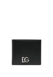 Dolce & Gabbana logo-plaque wallet - Nero