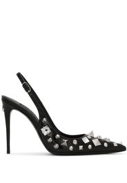 Dolce & Gabbana Pumps con cinturino posteriore 105mm - Nero