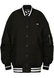 Dolce & Gabbana Bomber lungo - Nero