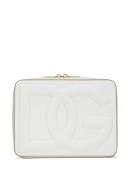 Dolce & Gabbana embossed-logo box bag - Bianco