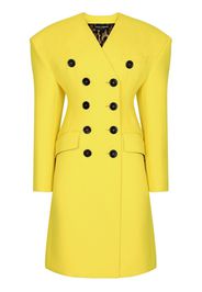 Dolce & Gabbana double-breasted coat - Giallo