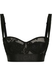 Dolce & Gabbana lace balconette bra - Nero