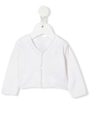 Dolce & Gabbana Kids cashmere-knit cardigan - Bianco