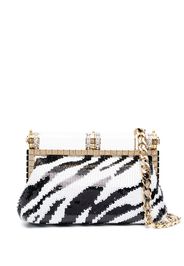 Dolce & Gabbana Clutch zebrata - Bianco