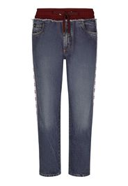 Dolce & Gabbana Jeans con coulisse - Blu