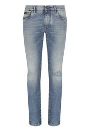 Dolce & Gabbana slim-fit straight jeans - Blu