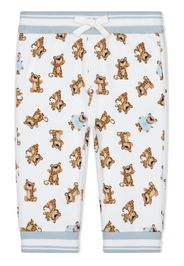 Dolce & Gabbana Kids Leggings con stampa - Bianco