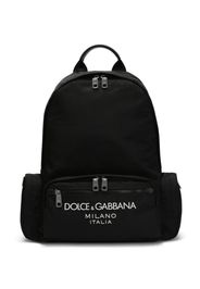 Dolce & Gabbana Zaino con stampa - Nero