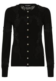 Dolce & Gabbana Cardigan con bottoni - Nero