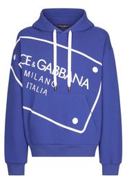 Dolce & Gabbana Felpa con cappuccio - Blu