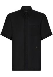 Dolce & Gabbana Camicia con logo - Nero