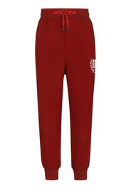 Dolce & Gabbana Pantaloni sportivi con stampa - Rosso