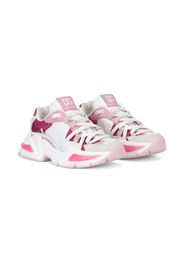 Dolce & Gabbana Kids colour-block panel sneakers - Rosa