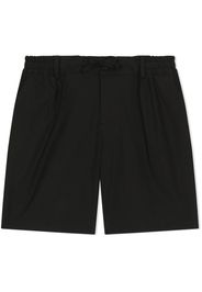 Dolce & Gabbana Kids Shorts con placca logo - Nero