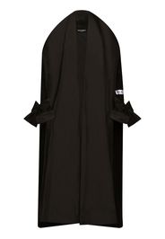 Dolce & Gabbana x Kim Kardashian long coat - Nero