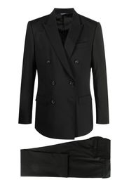 Dolce & Gabbana double-breasted tailored suit - Nero