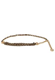 Dolce & Gabbana Cintura a catena con logo inciso - Oro