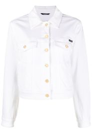 Dolce & Gabbana cropped denim jacket - Bianco