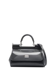 Dolce & Gabbana Sicily patent crossbody bag - Grigio