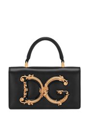 Dolce & Gabbana Borsa tote DG Girls mini - Nero