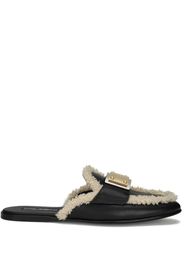 Dolce & Gabbana Sandali slides con placca logo - 8Z834