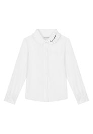 Dolce & Gabbana Kids Camicia con ricamo - Bianco