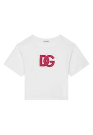 Dolce & Gabbana Kids T-shirt con applicazione - Bianco