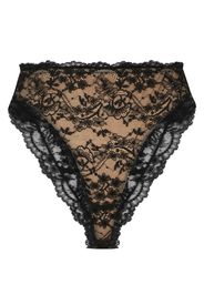 Dolce & Gabbana Slip a fiori - Nero