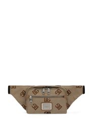 Dolce & Gabbana monogram jacquard belt bag - Toni neutri