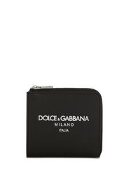 Dolce & Gabbana Portafoglio con zip - Nero