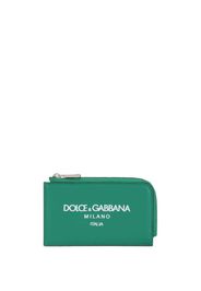 Dolce & Gabbana Portafoglio con zip - Verde