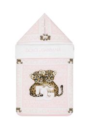 Dolce & Gabbana Kids Sacco nanna con stampa - Bianco